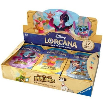 Lorcana Into the inklands - Booster Pack Display da 24 Buste ENG
