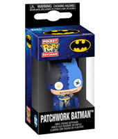 Funko Pop - DC Batman - Portachiavi Patchwork Batman