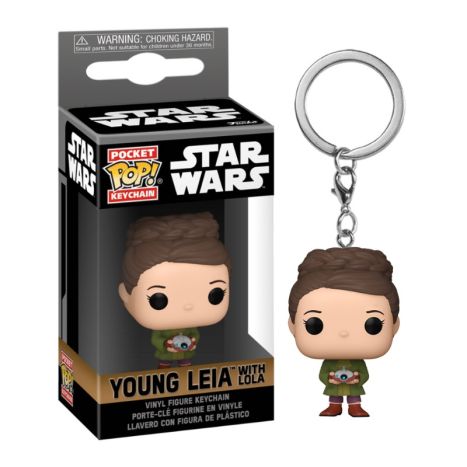 Funko Pop - Star Wars - Portachiavi Young Leia