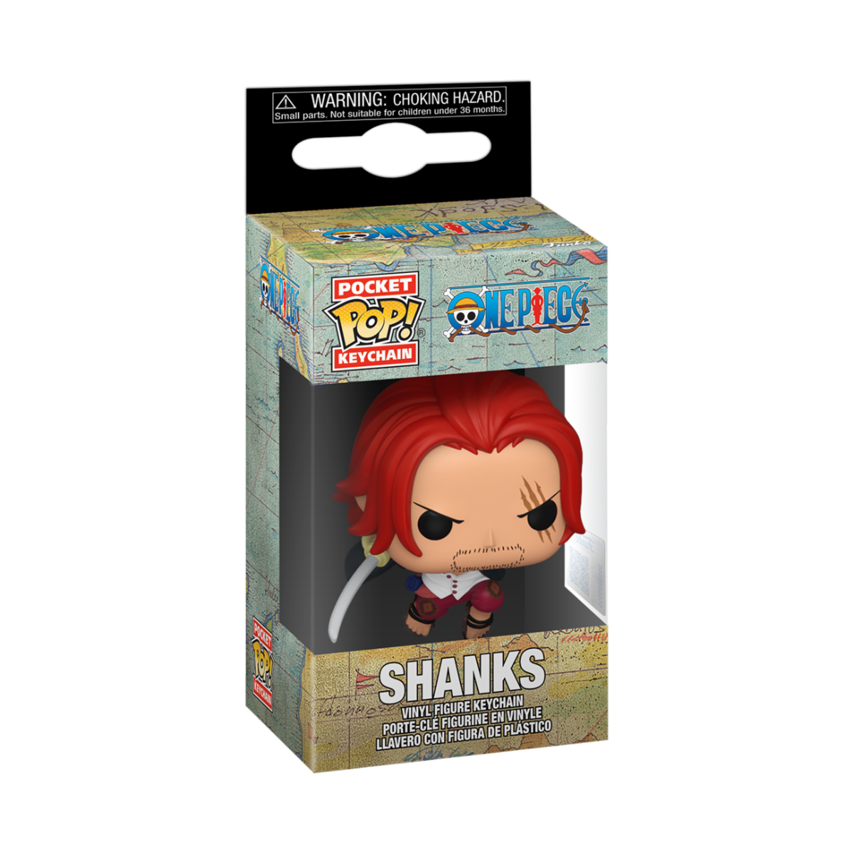 Funko Pop - One Piece - Portachiavi Shanks
