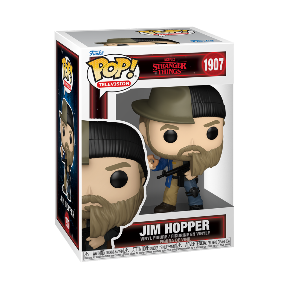 Funko Pop - Stranger Things - Jim Hopper Split