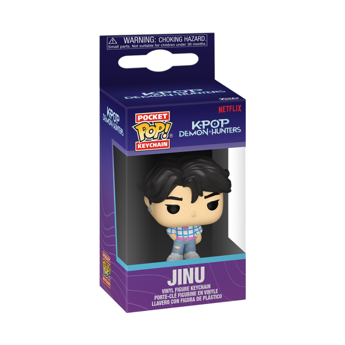 Funko Pop - KPop Demon Hunters - Portachiavi Jinu