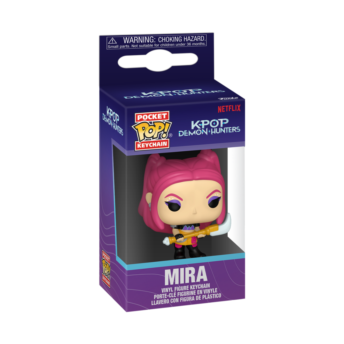 Funko Pop - KPop Demon Hunters - Portachiavi Mira