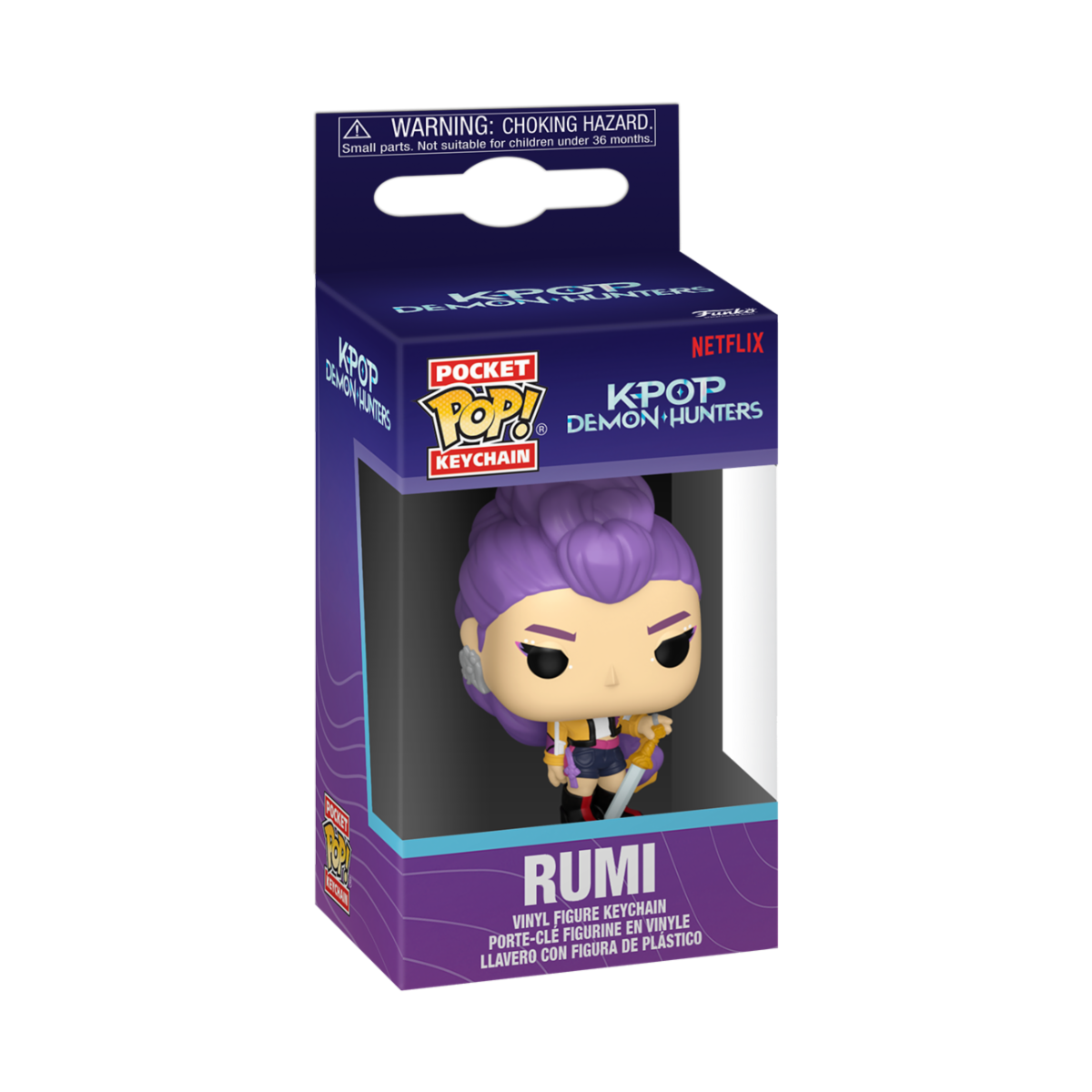 Funko Pop - KPop Demon Hunters - Portachiavi Rumi