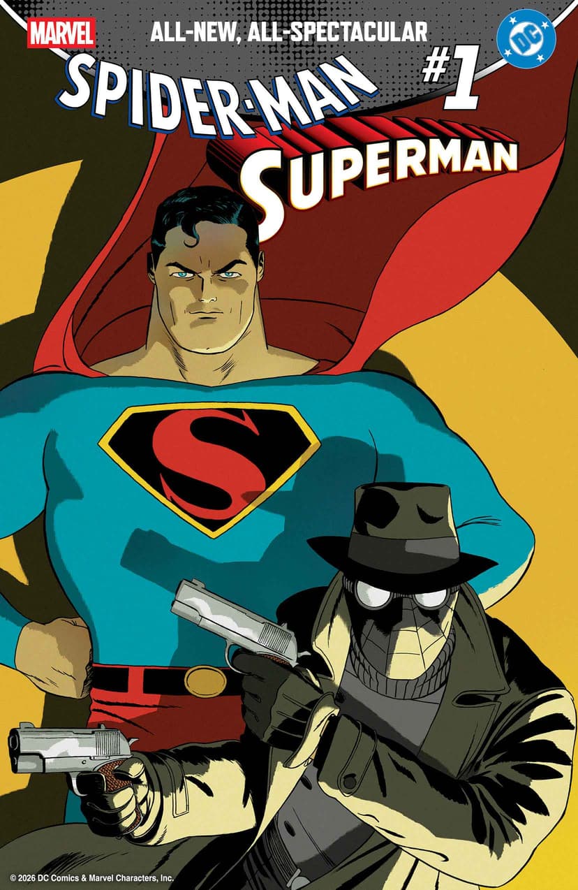 Spider Man/Superman 1 Variant Marcos Martin