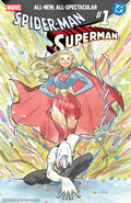 Spider Man/Superman 1 Variant Peach Momoko