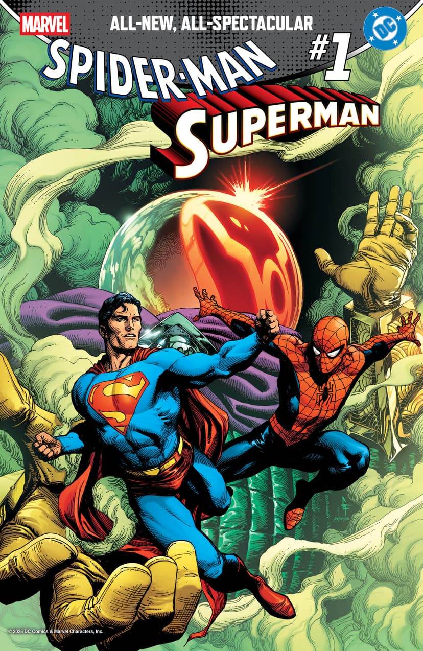 Spider Man/Superman 1 Variant Gary Frank