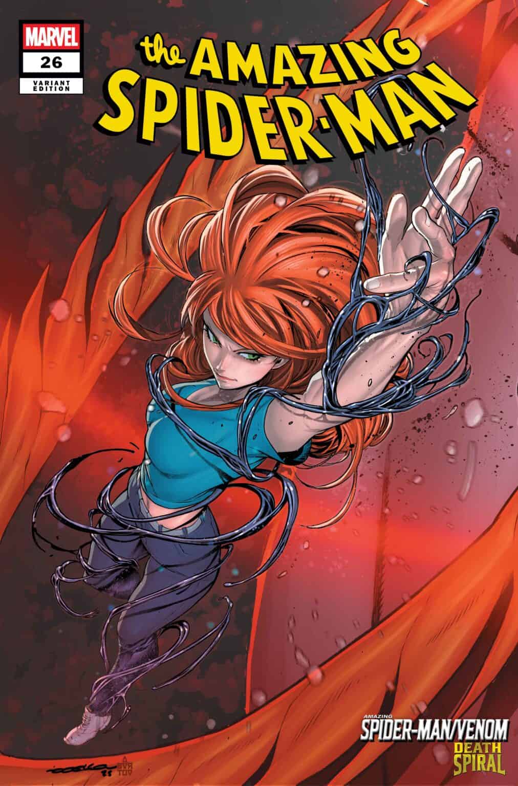 Spiderman / Venom  Venom 11 Connecting Variant 7