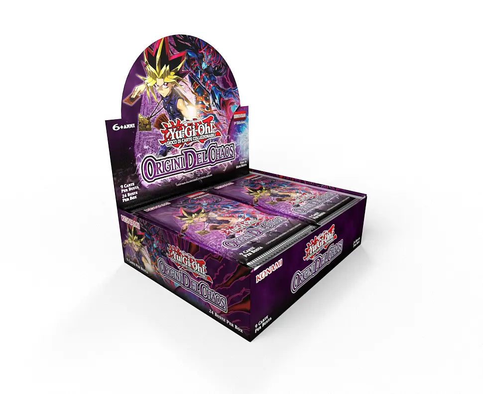 Yu Gi Oh! - Origini del Chaos - Display da 24 Buste ITA - 1a Edizione