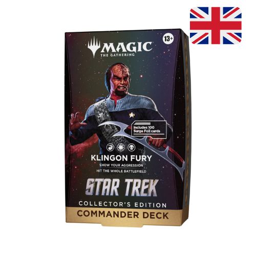 Magic the Gathering - Star Trek - Commander Deck Collector's Klingon Fury ENG
