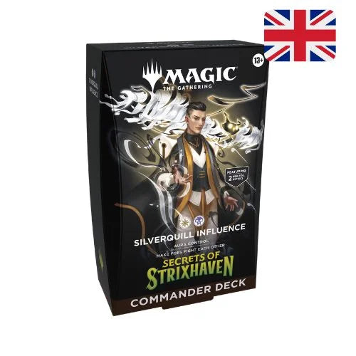 Magic the Gathering - Secrets of Strixhaven - Commander Deck Silverquill Influence ENG