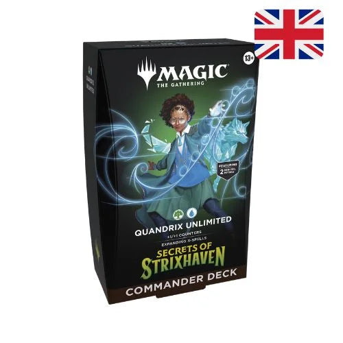 Magic the Gathering - Secrets of Strixhaven - Commander Deck Quandrix Unlimited ENG