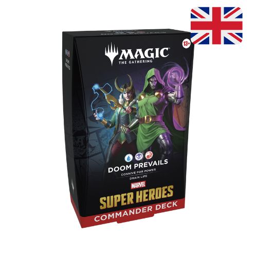 Magic the Gathering - Marvel Super Heroes - Commander Deck Doom Prevails ENG