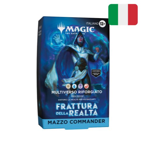 Magic the Gathering - Reality Fracture - Commander Deck Multiverso Riforgiato ITA