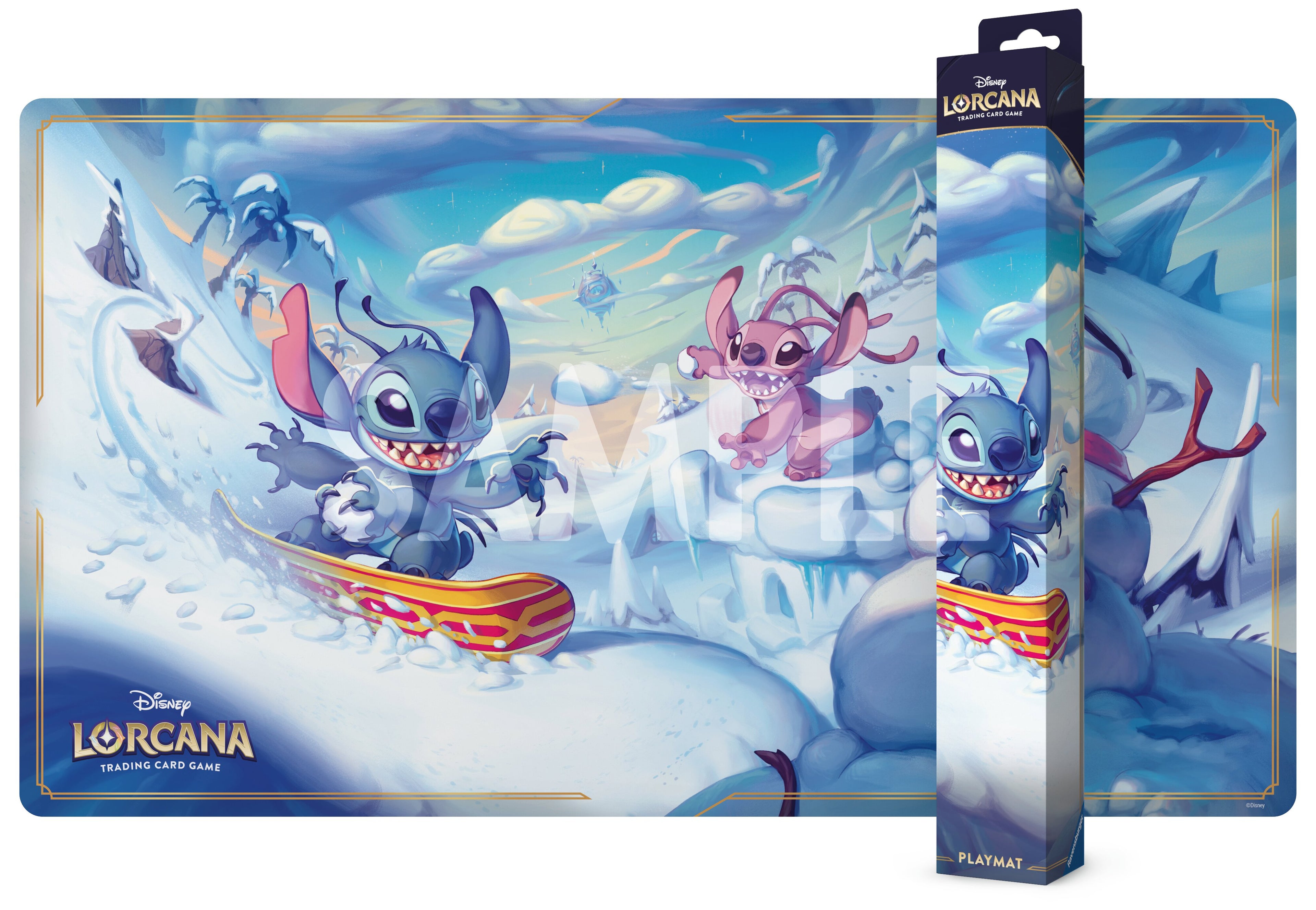 Lorcana - Città di Hyperia - Playmat Stitch & Angel