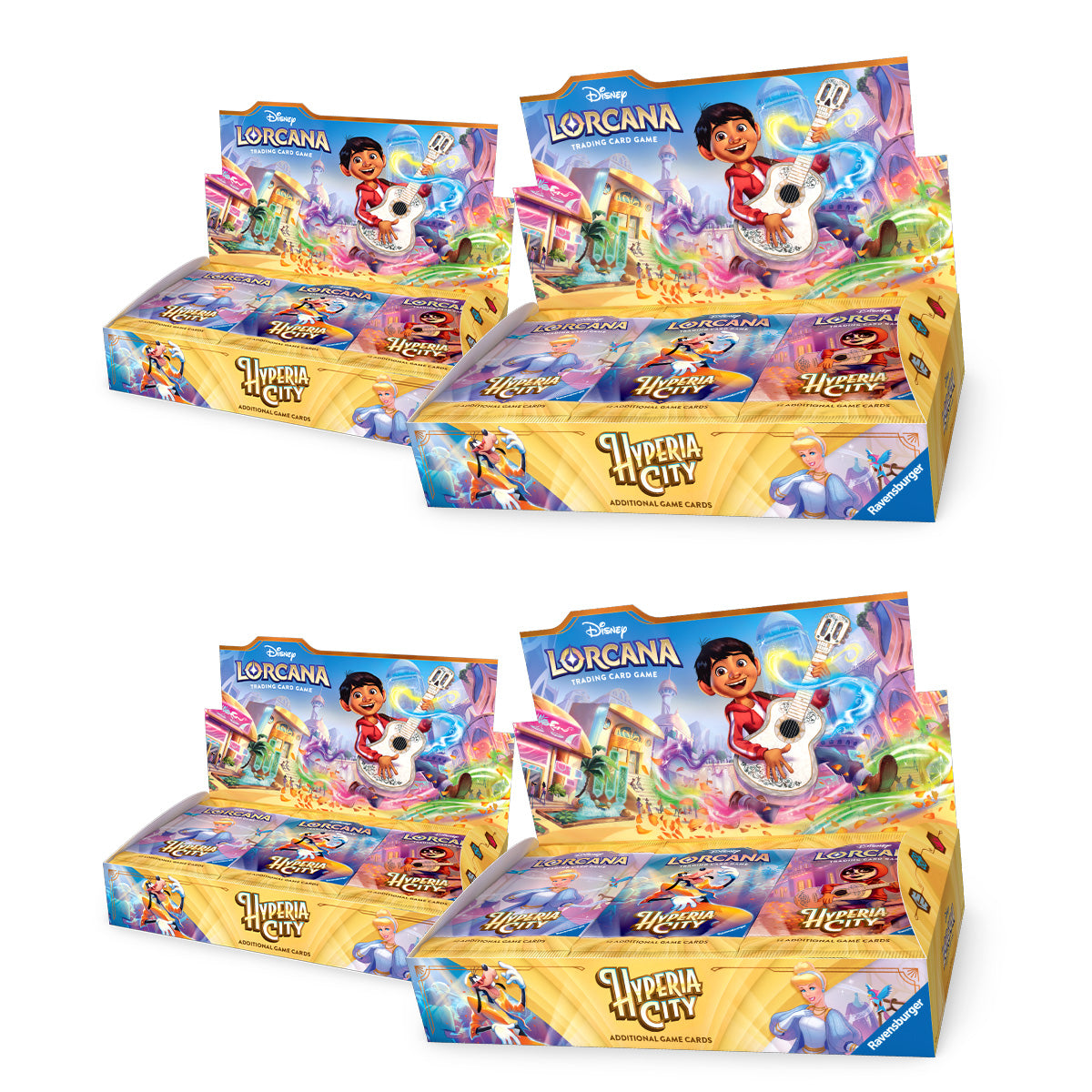Lorcana - Città di Hyperia - Case 4 Booster Display ENG