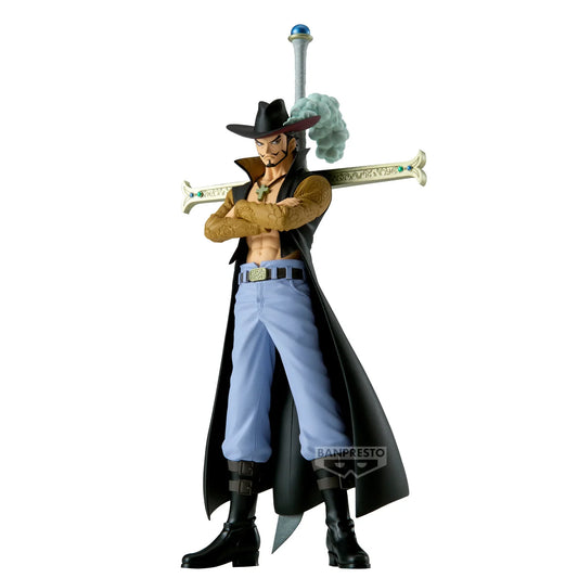 One Piece -  Figure Dracule Mihawk DXF The Grandline Series