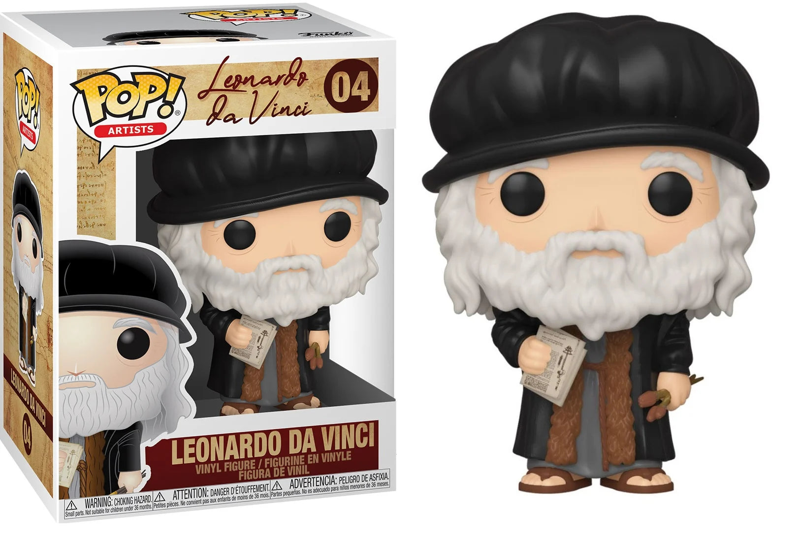 Funko Pop - Artist - Leonardo da Vinci