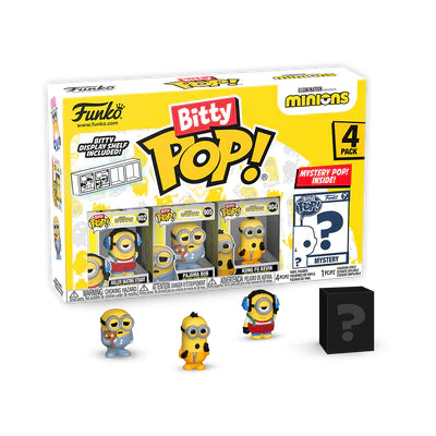 Funko Pop - Minions - Funko Bitty POP 4 Packs Roller Skating Stuart