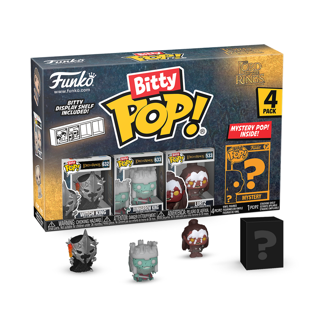 Funko Pop - Lord of the Rings - Funko Bitty POP 4 Packs Witch King