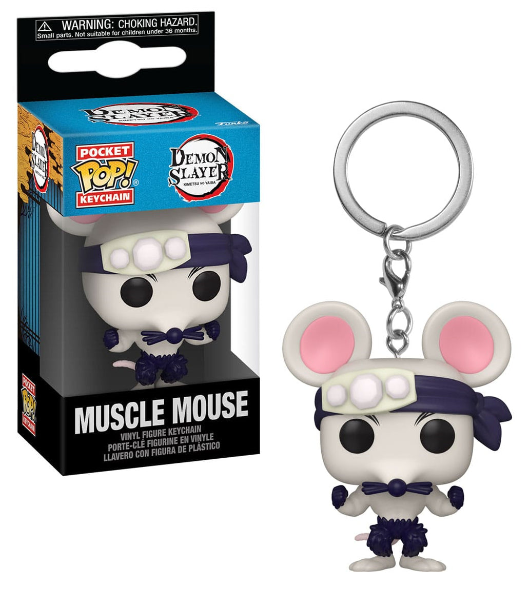 Funko Pop - Demon Slayer - Portachiavi Muscle Mouse