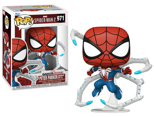 Funko Pop - Spider Man 2 - Peter Parker (Advanced Suit 2.0)