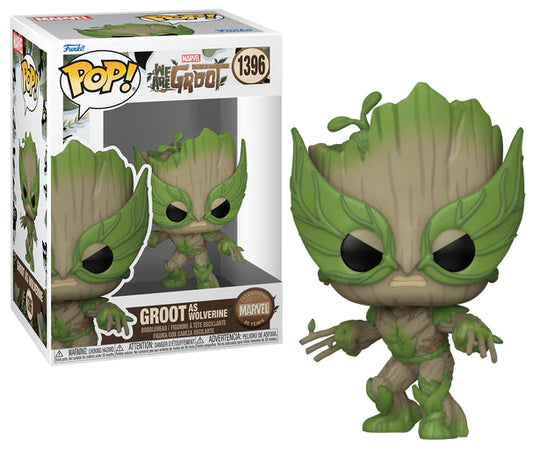 Funko Pop - We Are Groot - Groot as Wolverine