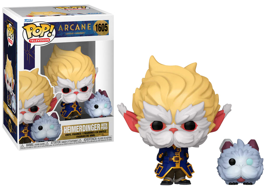 Funko Pop - Arcane League of Legend - Heimerdinger with Poro