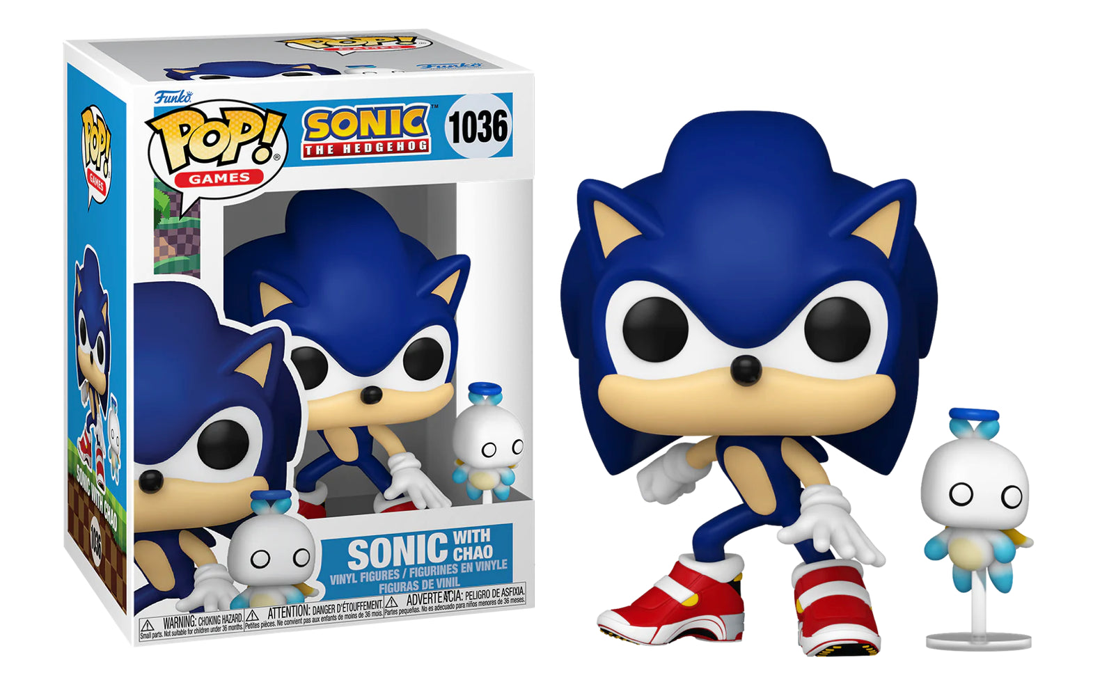 Funko Pop - Sonic The Hedgehog - Sonic with Chao
