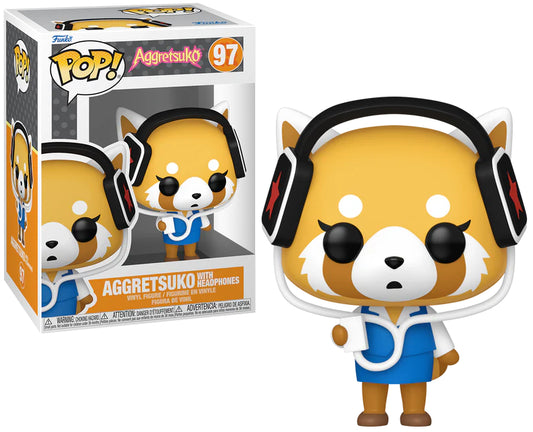 Funko Pop - Aggretsuko - Aggretsuko With Headphones