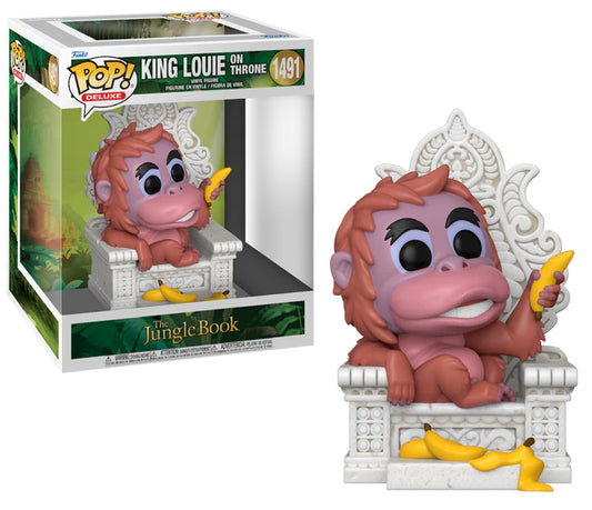 Funko Pop - Disney The Jungle Book - King Louie on throne