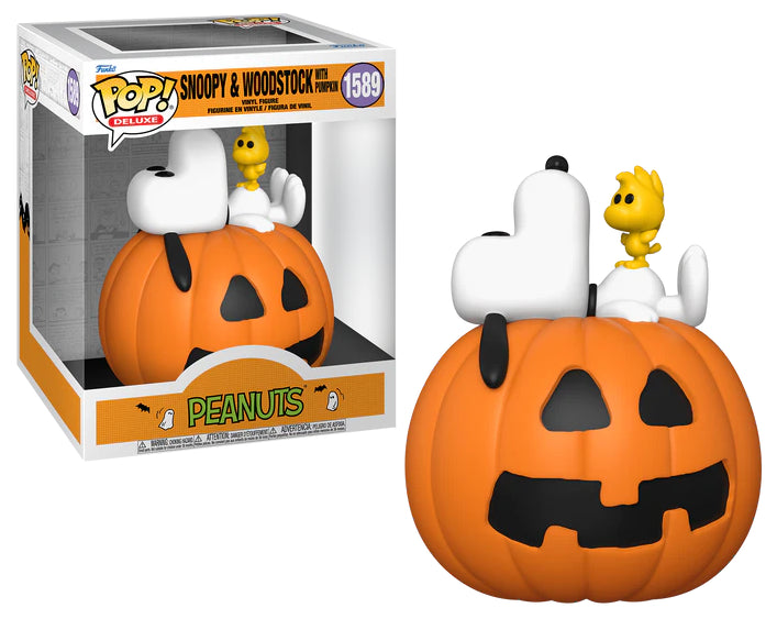 Funko Pop - Peanuts - Snoopy and Woodstock on pumpkin