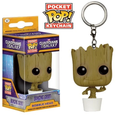 Funko Pop - Marvel - Portachiavi Dancing Groot