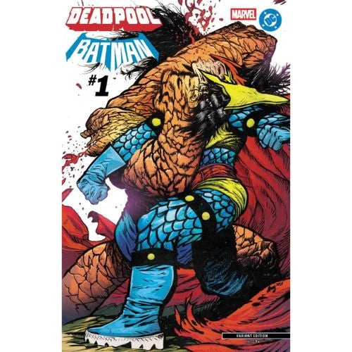 Deadpool/Batman Variant di Daniel Warren Johnson