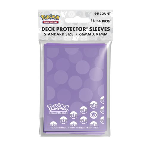 Ultra-Pro - Pokemon - 65 Deck Protector Sleeves Standard Size - Psychic Type