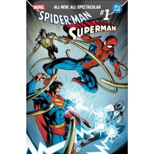 Spider Man/Superman 1 Incentive Foil Variant di Mark Bagley