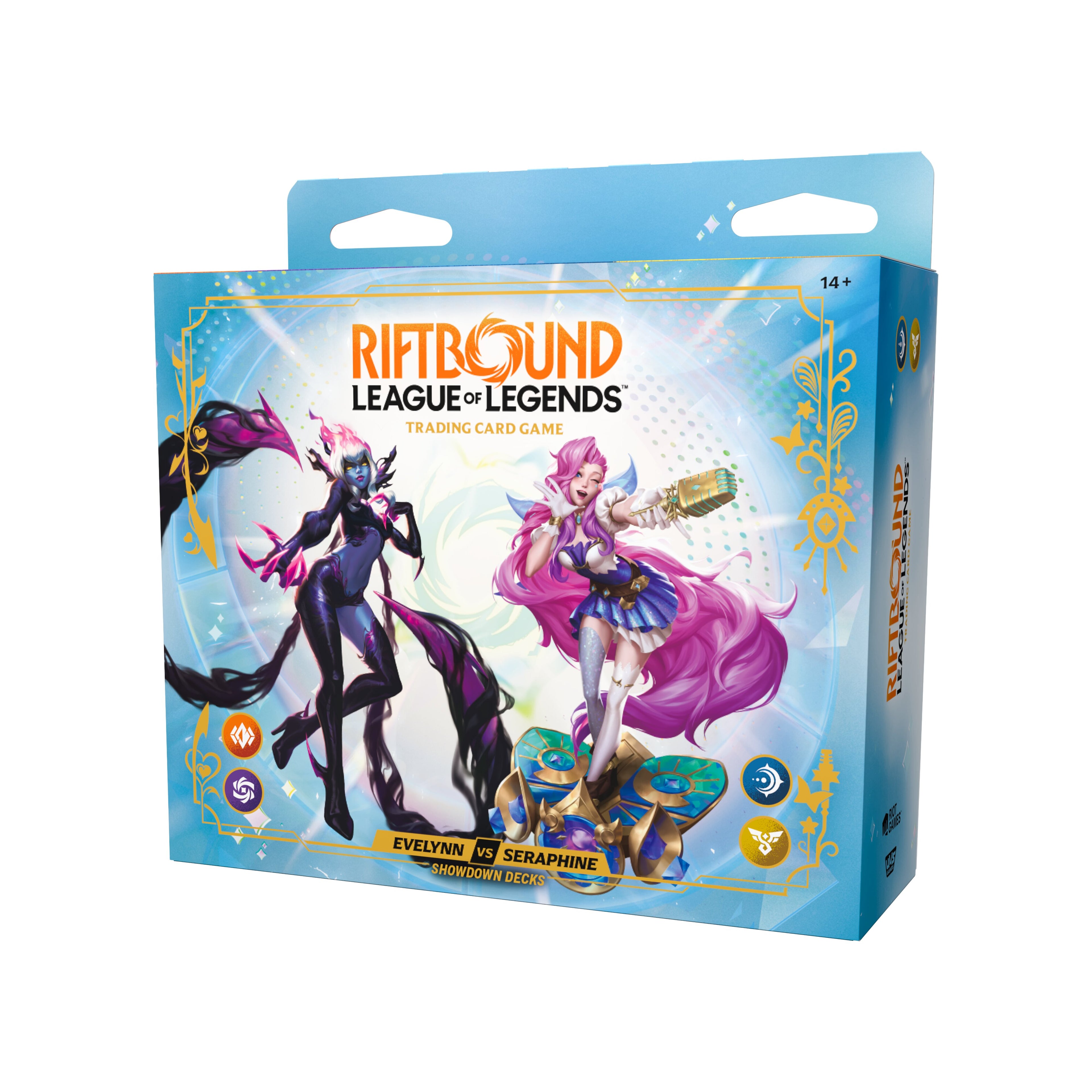 RiftBound: League of Legends: Radiance - Evelynn & Seraphine Deck Display ENG