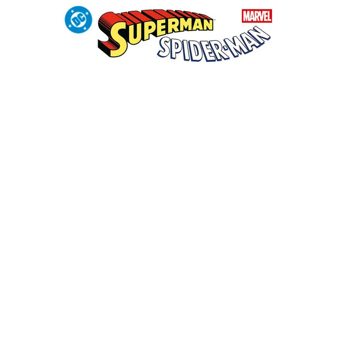 Superman/Spider Man 1 Variant Blank