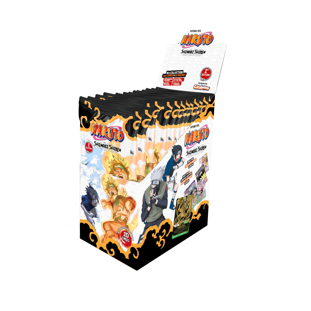Naruto Mythos TCG - Booster Pack Shinobi Shiren Eng