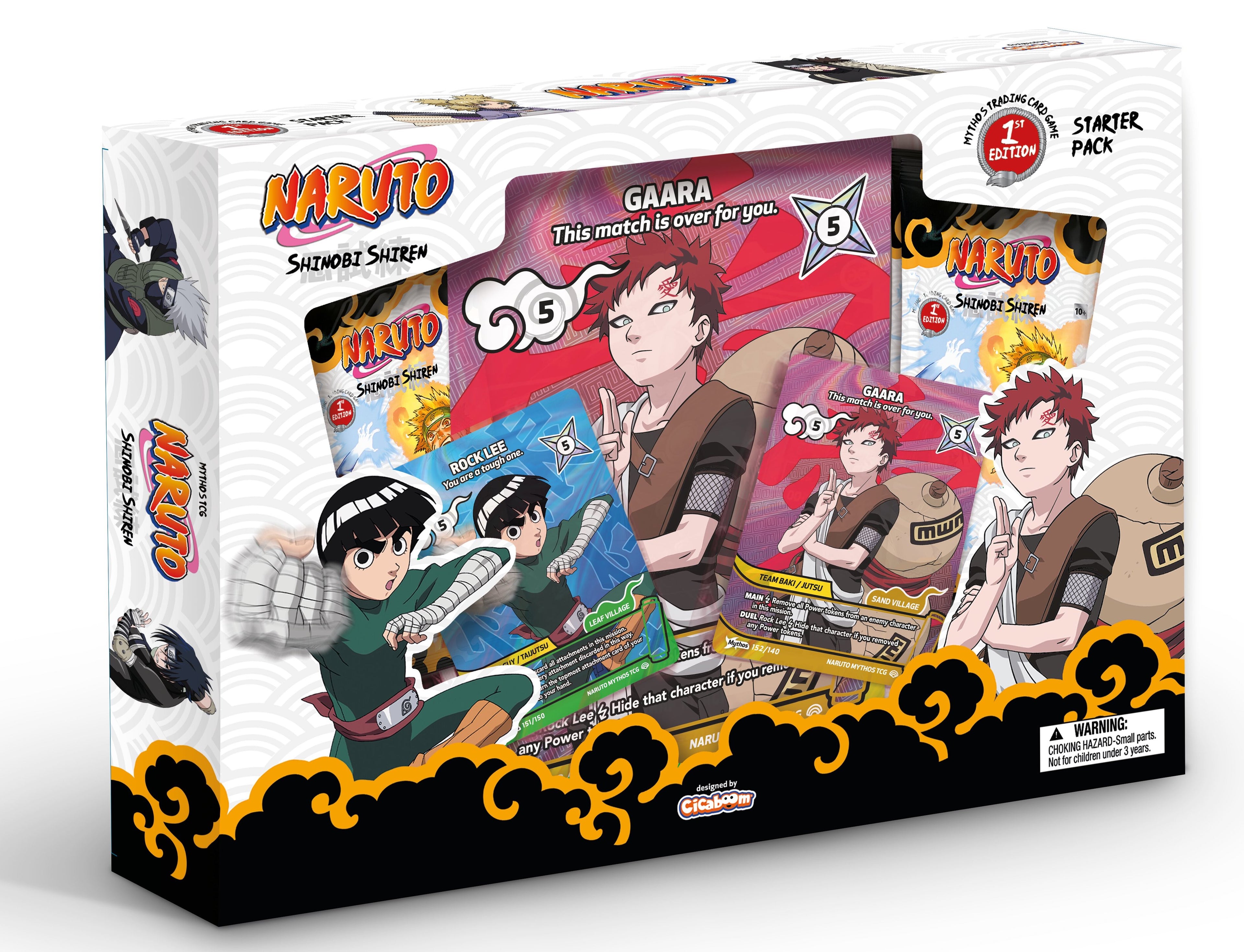 Naruto Mythos TCG - Shinobi Shiren - Special Pack Gaara VS Rock Lee Eng