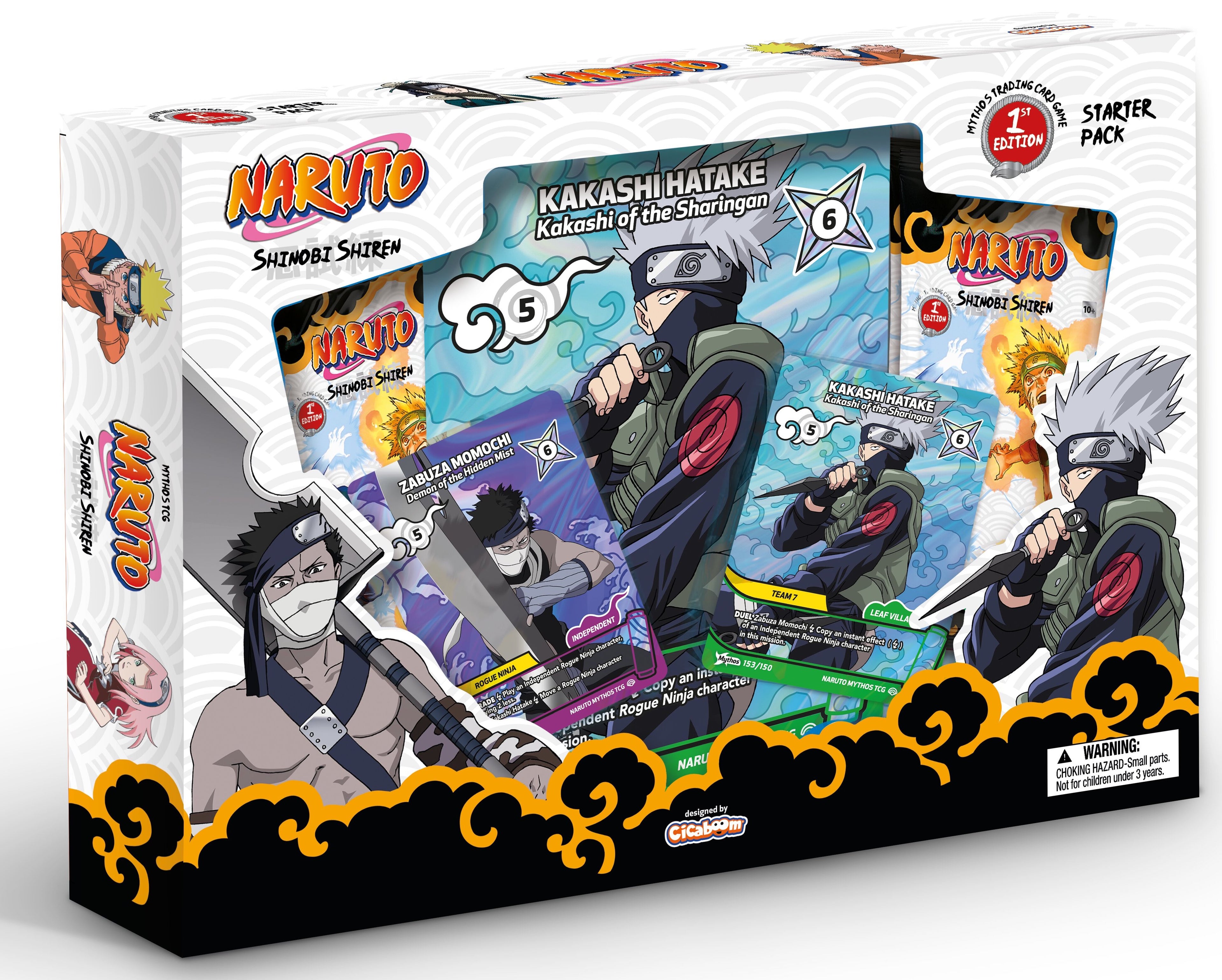 Naruto Mythos TCG - Shinobi Shiren - Special Pack Kakashi VS Zabuta Eng