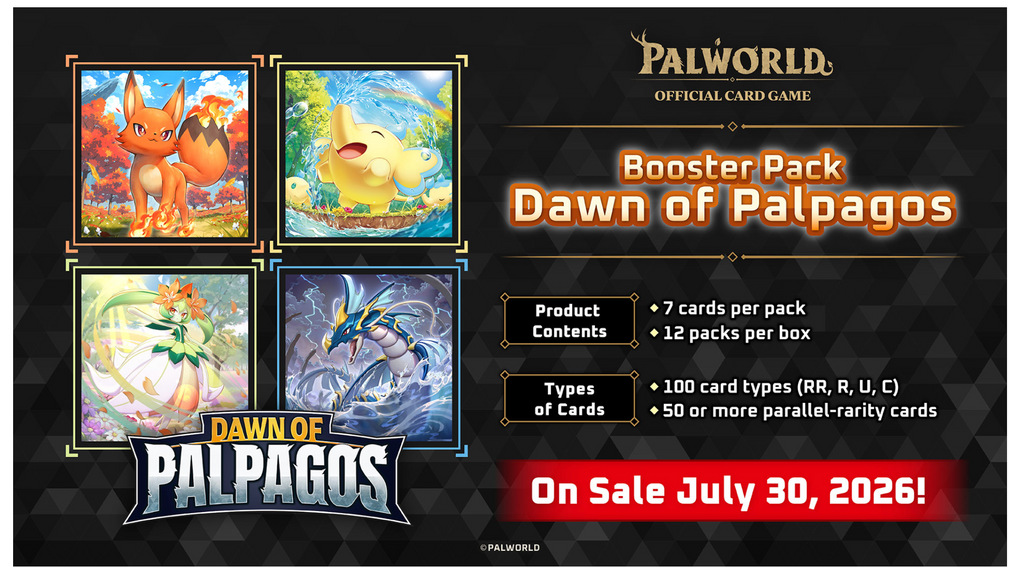 Palworld - Dawn of Palpagos Booster Display ENG
