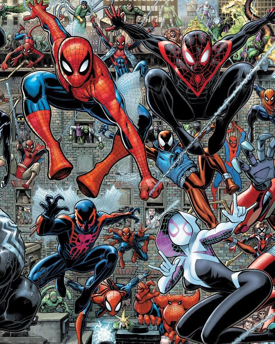 Spider Man Spider Verse Cofanetto