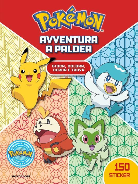 Pokemon - Avventura a Paldea. Gioca, Colora, cerca e trova