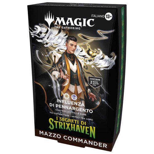 Magic the Gathering - Secrets of Strixhaven - Commander Deck Influeza di Pennargento ITA