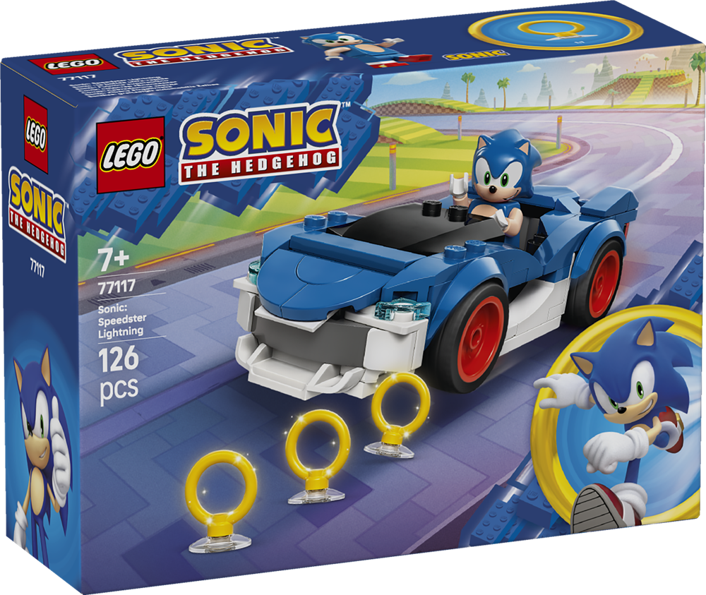 LEGO Sonic the Hedgehog 77117 Sonic Fulmine supersonico