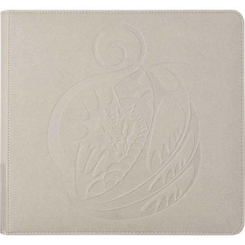 Dragon Shield - Album ad Anelli 12 Tasche Zipster XL 24 Pages Ashen White