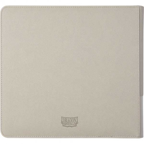 Dragon Shield - Album ad Anelli 12 Tasche Zipster XL 24 Pages Ashen White