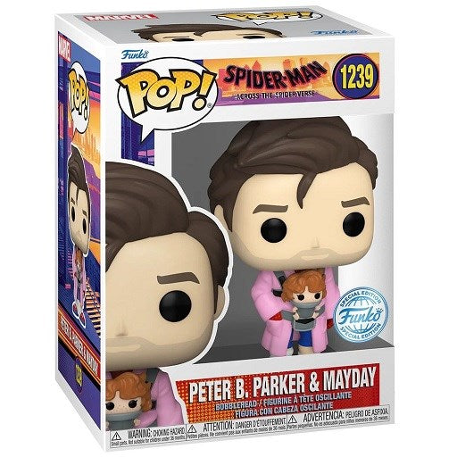 Funko Pop - Spider Man Across the Spider Verse - Peter B. Parker & Mayday (Exclusive)