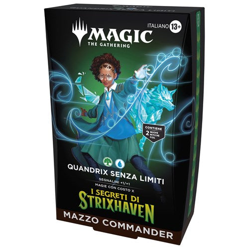 Magic the Gathering - Secrets of Strixhaven - Commander Deck Quandrix Senza Limiti ITA